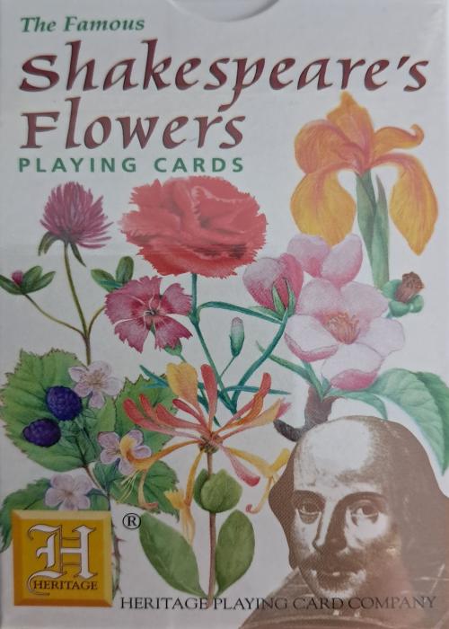 Shakespeare's Flowers - Heritage Playing Card Company Card Detail Image