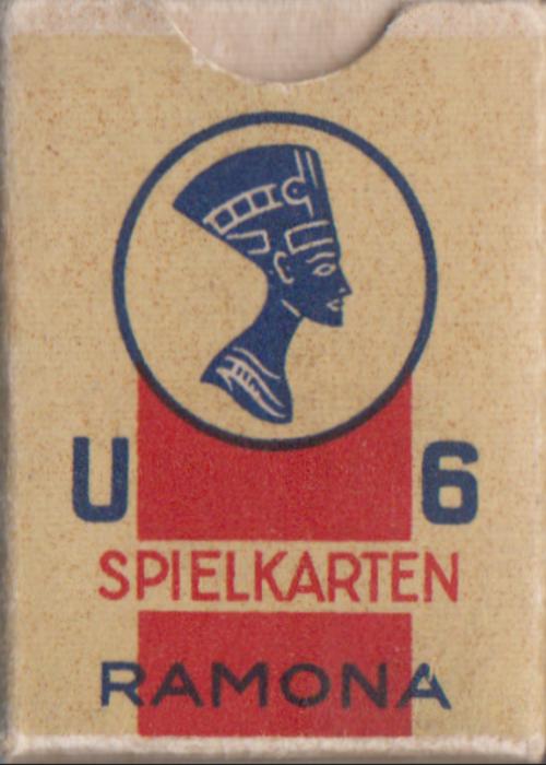 Mini Saxonian pattern by Union Cigarettes in Dresden "U6 Ramona" Card Detail Image