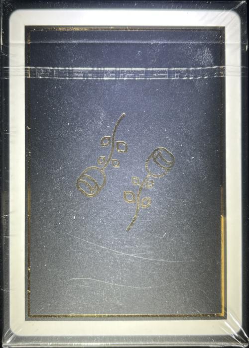 Black Roses Casino Gold Foil Gold Gilded Card Detail Image