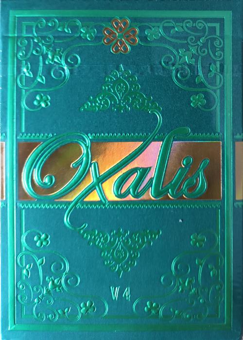 Oxalis V4 Gold Gilded Card Detail Image
