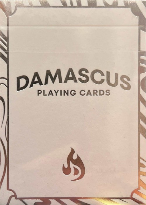 Damascus Gilded Silver Card Detail Image