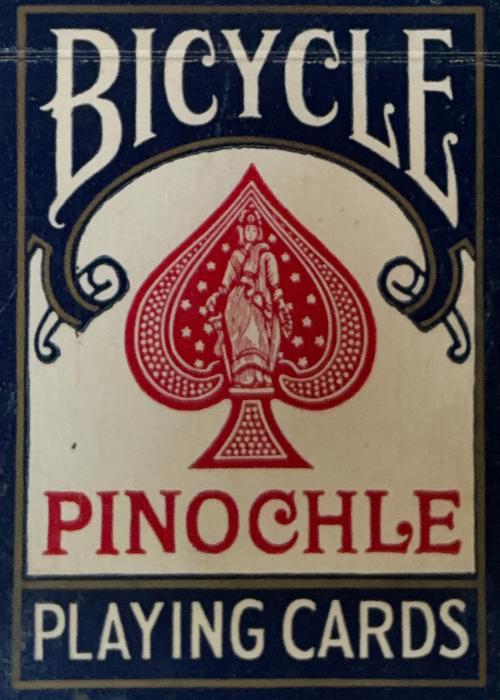 Pinochle.  (Tax stamp & no bar code ) Card Detail Image
