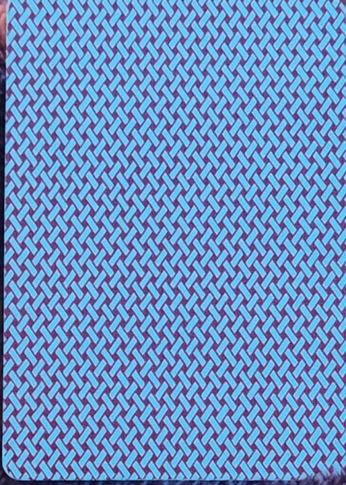 Bicycle blue/pink geometric Card Detail Image