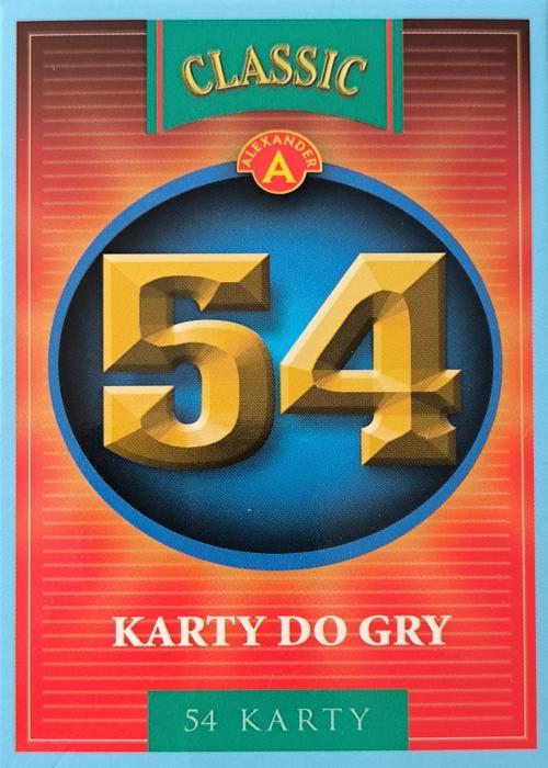 Classic 54 karty do gry Card Detail Image