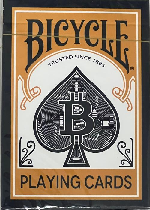 Bicycle Bitcoin Poker Card Detail Image
