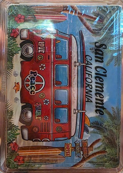 San Clemente California Souvenir Card Detail Image