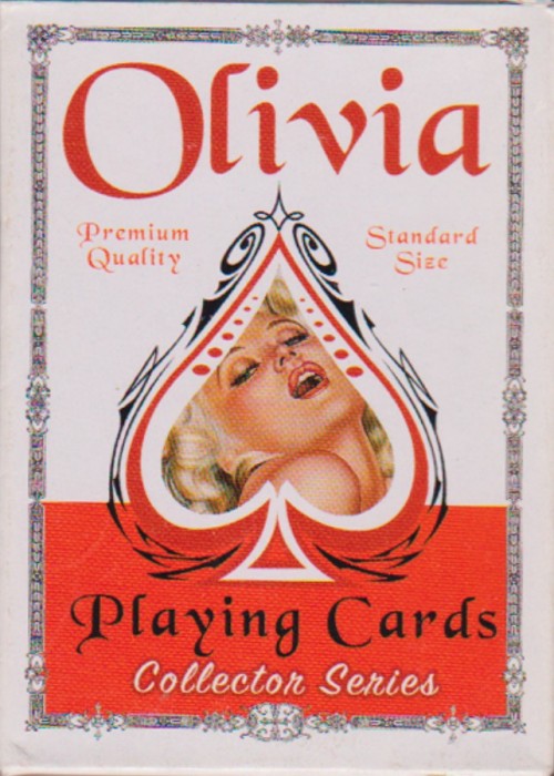 Olivia Red (Gold Paper) Card Detail Image