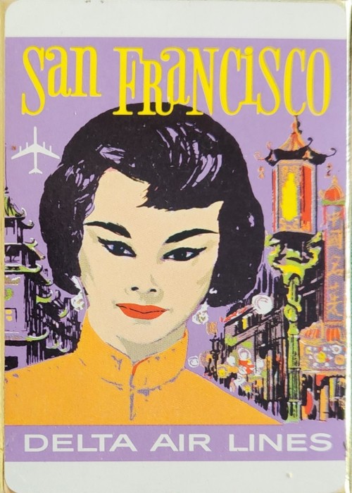 Delta Air Lines - San Francisco Card Detail Image