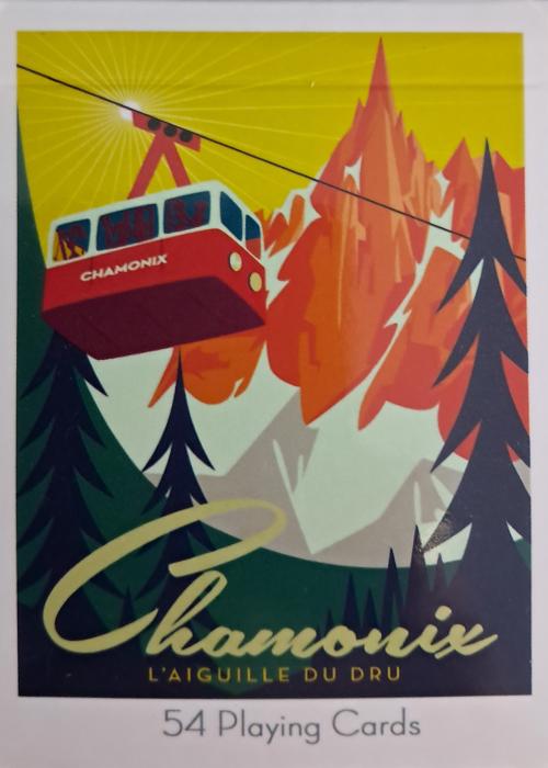 54 Cartes A Jouer Playing Cards - Chamonix - 2012 Card Detail Image