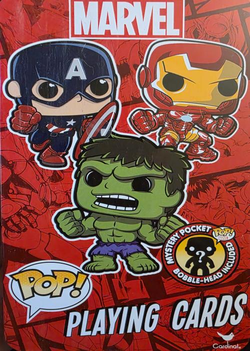 Marvel Pop with Mystery Pocket Bobble Head Included Card Detail Image