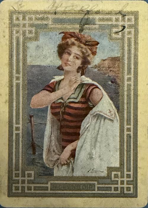 Congress 606 “Morning Dip” Card Detail Image
