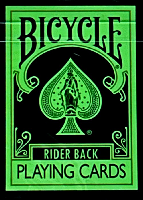 Rider Back Reverse Green Card Detail Image