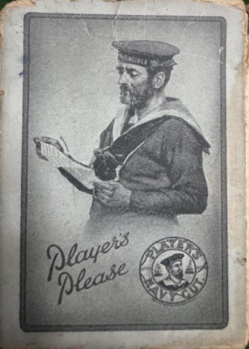 Player’s Please - Players Navy Cut Card Detail Image