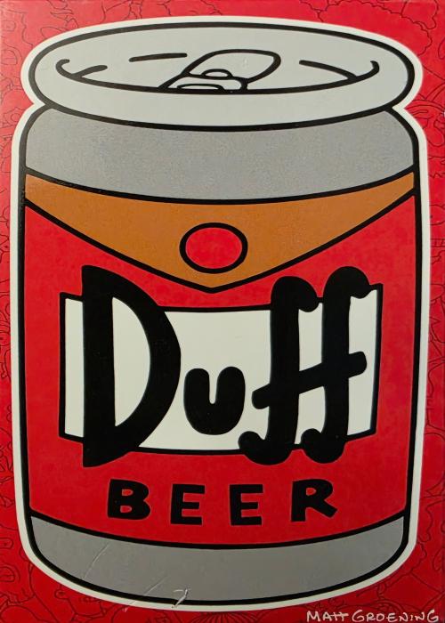Duff Beer Shaped Deck Card Detail Image