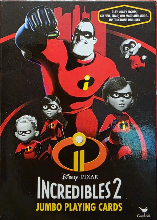 Disney Pixar Incredibles 2 Jumbo Card Detail Image
