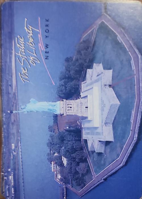 Statue of Luberty Card Detail Image