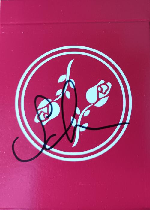 Black Roses Edelrot (Signed) Card Detail Image