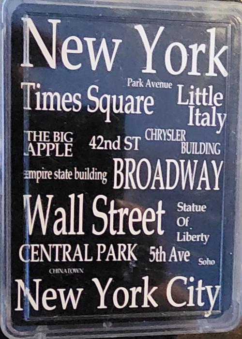 New York Card Detail Image