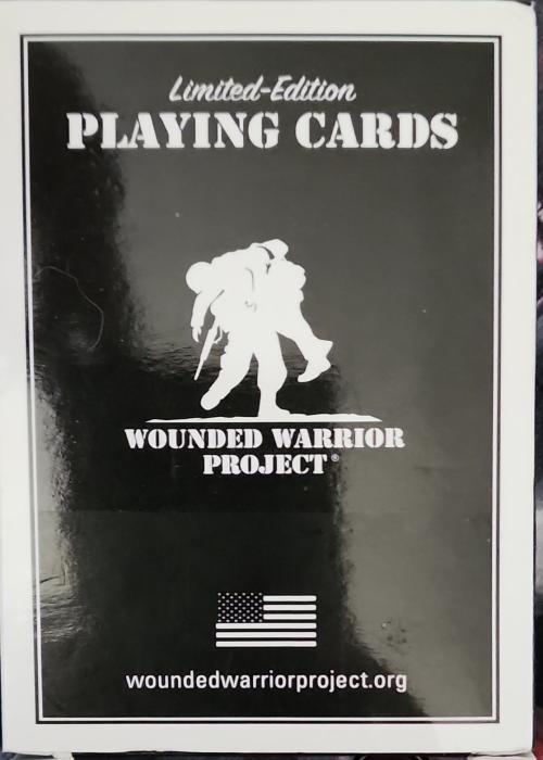 Limited Edition Wounded Warrior Project Card Detail Image