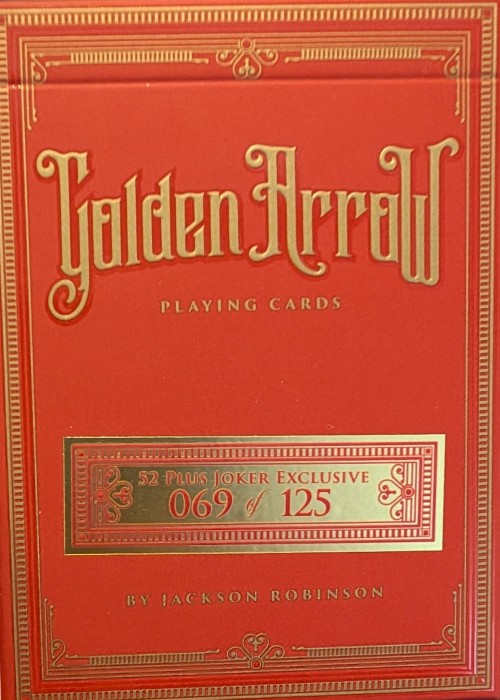 Golden Arrow - 52 Plus Joker Exclusive Card Detail Image