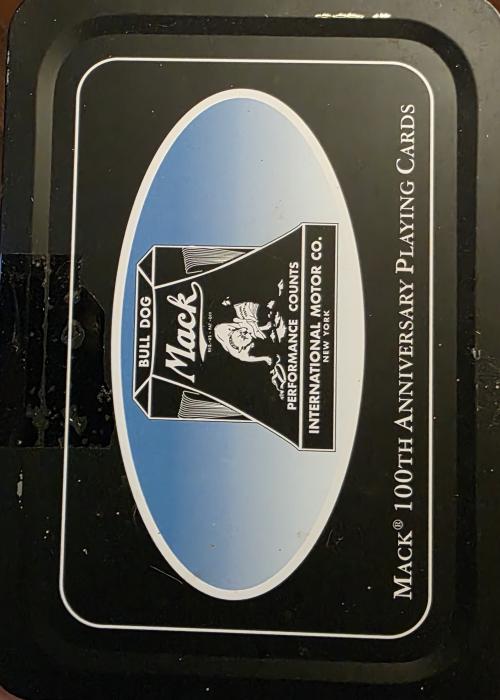 Mack 100th Anniversary Card Detail Image