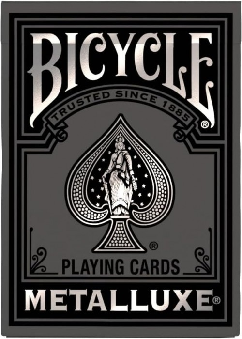 Metalluxe Black And Silver Card Detail Image