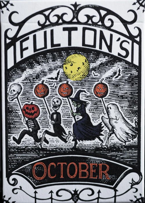 Fulton's October V2 (First Edition Black And White) Card Detail Image