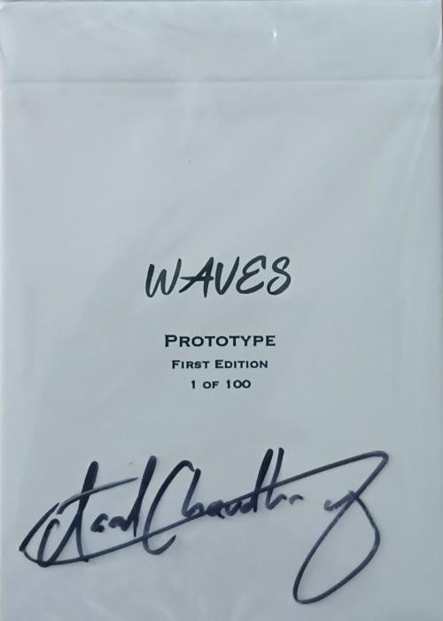 Waves Prototype Signed Card Detail Image