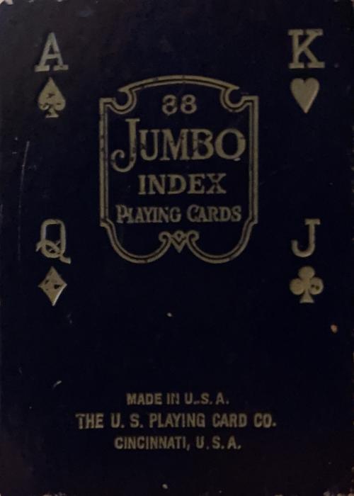 88 Jumbo index Card Detail Image