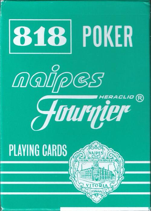 Fournier 818 Green Card Detail Image