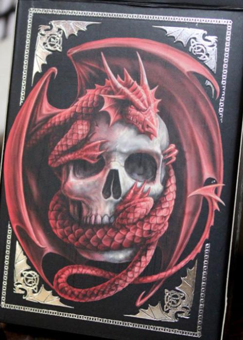 Skull Embrace Card Detail Image