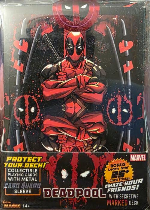 Deadpool with Secretive Marked Deck Card Detail Image