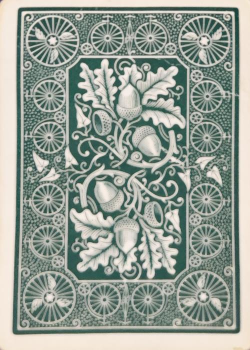 Acorn  (green)  1891-1943 Card Detail Image