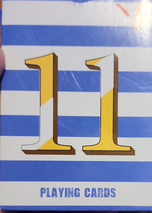 Football Number 11 Card Detail Image