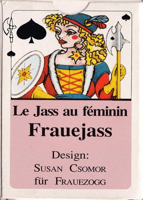 Frauejass - Frauenskat Jass by Susan Csomor for Frauezogg Card Detail Image