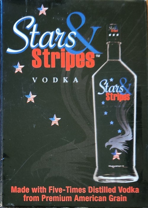 Stars & Stripes Vodka Card Detail Image