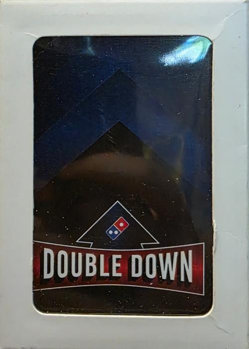 Dominos Pizza Double Down Card Detail Image