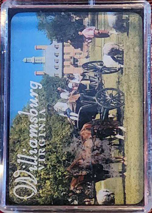 Williamsburg Virginia Card Detail Image