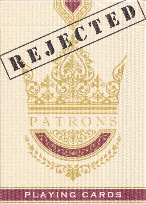 White Patrons (Red/Gold) [Rejected] Card Detail Image
