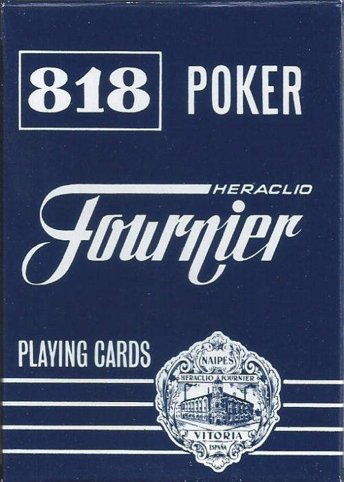 Fournier 818 Blue Card Detail Image