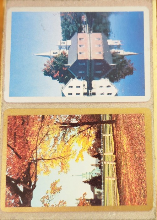 New England Fall - Congress Card Detail Image