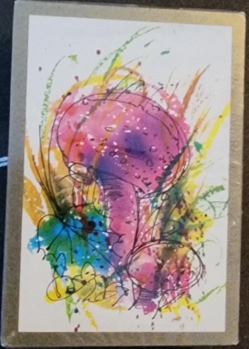 Psychedelic Mushroom Card Detail Image