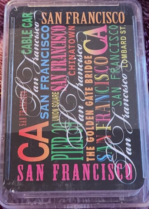 San Francisco souvenir Card Detail Image