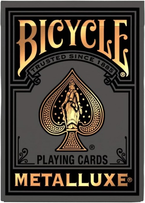 Metalluxe Black And Gold Card Detail Image