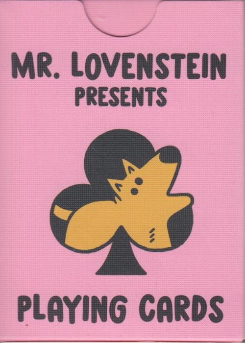 Mr. Lovenstein Presents Playing Cards Card Detail Image