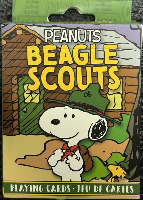 Peanuts Beagle Scouts, hanger tab Card Detail Image