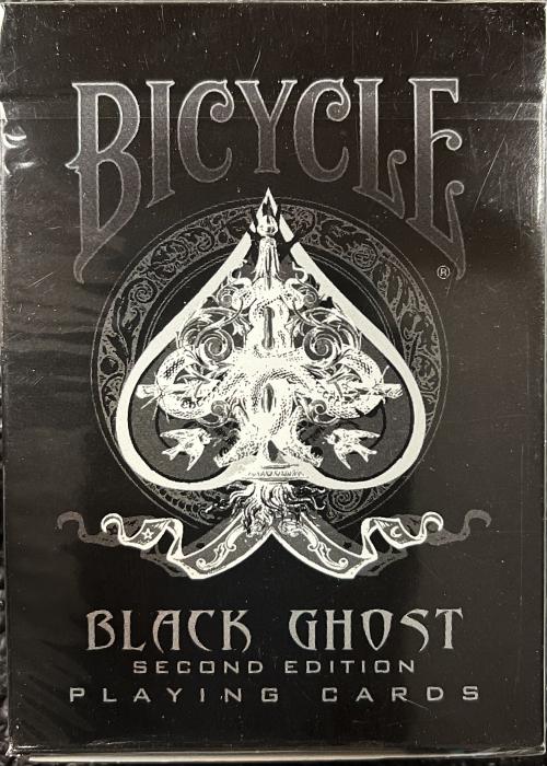 Black Ghost V2, no patent front tuck [Bicycle] Card Detail Image