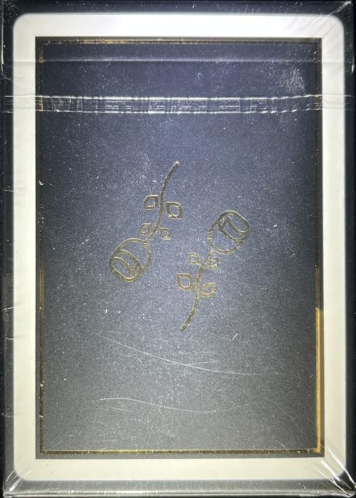 Black Roses Casino Gold Foil Gold Gilded Card Detail Image