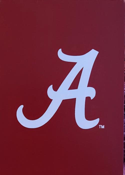 University of Alabama Crimson Tide Card Detail Image