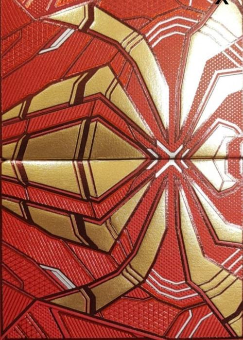 Spider-Man Iron Spider Armor Crimson Card Detail Image